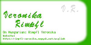 veronika rimpfl business card